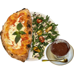 Calzone with Tiramisu